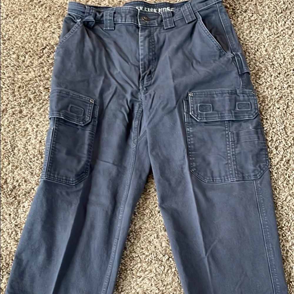 Duluth trading Company fire hose flex cargo pants